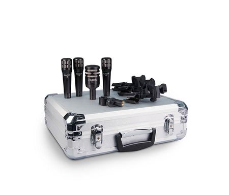 Image secondaire du produit DP4 Audix Kit de micro de batterie avec 3 micros I5 et 1 micro D6 avec pinces