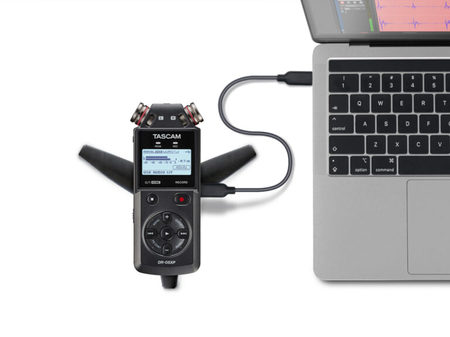 Image nº4 du produit DR-05XP Tascam - Enregistreur numérique 2 micros USB-c.
