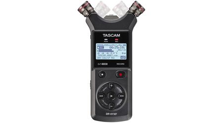 Image principale du produit DR-07XP Tascam - Enregistreur audio numérique Micros Cardioïdes
