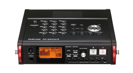 Image principale du produit DR-680 MK2 Tascam enregistreur numérique portable 8 pistes