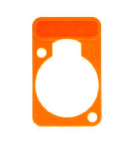 Image principale du produit DSS-ORANGE Neutrik – Repérage de couleur pour embase série D – Orange