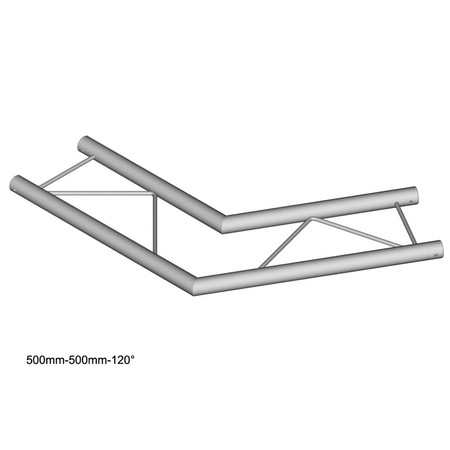 Image principale du produit Structure Alu Duratruss échelle DT22-C22H angle 120 degré