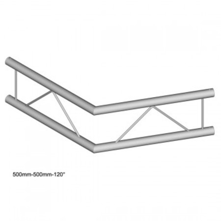 Image principale du produit Structure Alu Duratruss échelle DT22-C22H angle 120 degré