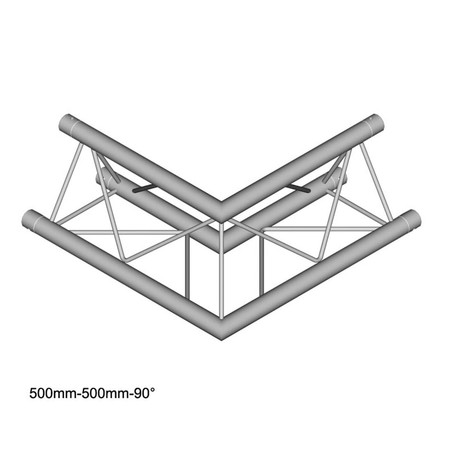 Image principale du produit Structure Triangle alu 90° pointe latérale duratruss DT23-C21-L90