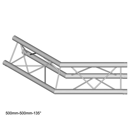 Image principale du produit Structure Triangle 250 alu 135° duratruss DT23-C23-L135