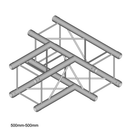 Image principale du produit DuraTruss DT 24-T35 - Joint en T à 3 voies 90 avec kit de jonction