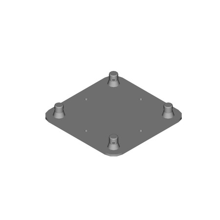 Image principale du produit embase plate duratruss DT24-WPM pour structure alu carrée DT24