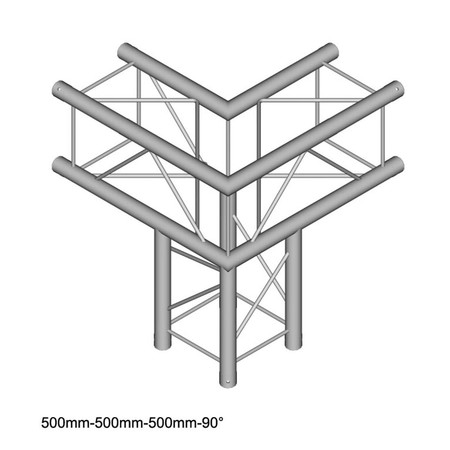 Image principale du produit Sutucture angle 3 départ Duratruss DT24-C30-90