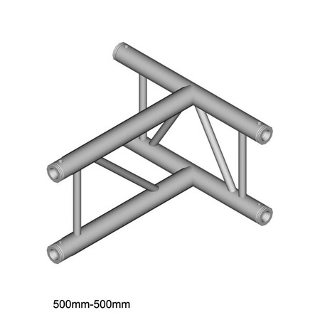 Image principale du produit structure double alu en T duratruss DT-32/2-T36V-T 3 départs avec kit de jonction