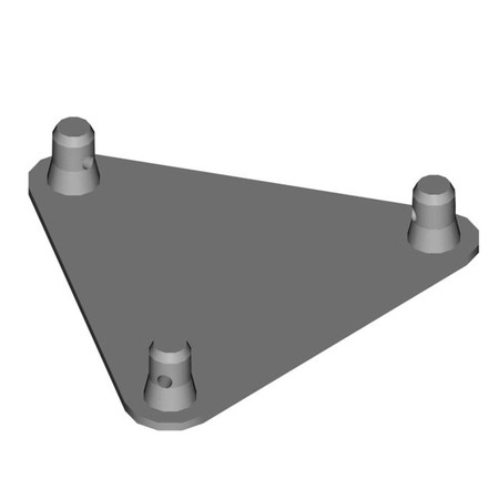 Image principale du produit Embase plate pour structure triangle 290 DURATRUSS