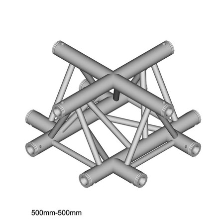 Image principale du produit Structure Triangle DT33 Angle 4 dep 90° horizontal (croix) duratruss
