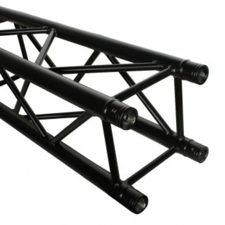 Image principale du produit Structure alu carrée 290mm Duratruss DT-34 50cm noire matt