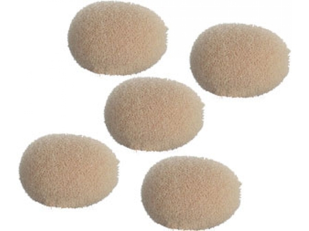 Image principale du produit DPA DUA0567 Lot de 5 bonnettes beige anti-vent pour micros serre-tête DPA DFINE 4066 4088