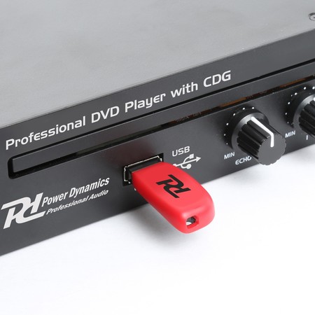 Image secondaire du produit PDC150 Power dynamics - Lecteur DVD CD, USB rackable