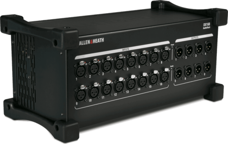 Image nº4 du produit DX168 Allen & Heat boîtier de scène 16 entrées 8 sorties pour consoles SQ dLive