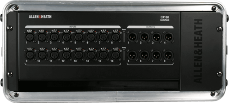 Image nº7 du produit DX168 Allen & Heat boîtier de scène 16 entrées 8 sorties pour consoles SQ dLive