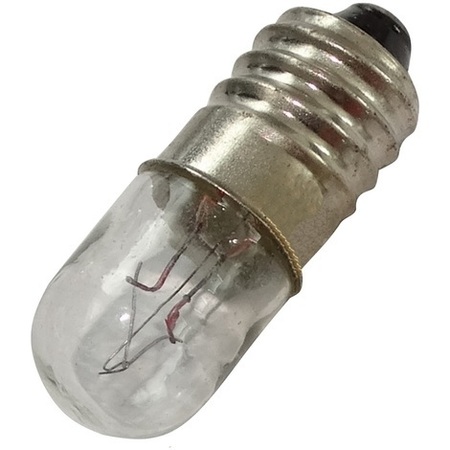 Image principale du produit Ampoule E10 12V 100mA 1,2W 10X28