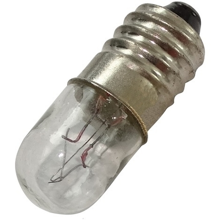 Image principale du produit Ampoule E10 18V 100mA 1,8W 10X28mm