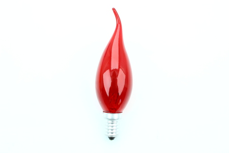 Image principale du produit Lampe E14 Flamme coup de vent rouge 230V 15W