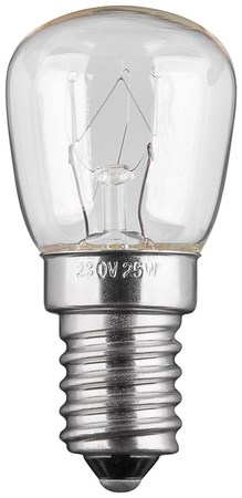 Image principale du produit Lampe E14 230V 15W Tube 22X48 Claire pour four 300°