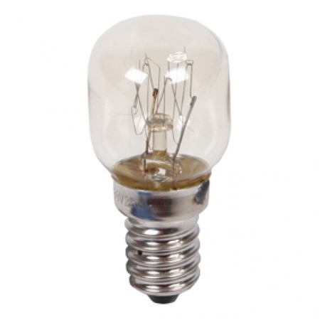 Image principale du produit Lampe E14 230V 15W 25X55 pour réfrigérateur