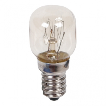 Image principale du produit Lampe E14 230V 15W 25X55 pour réfrigérateur