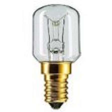 Image principale du produit Lampe E14 230V 40W Tube Claire 26 X 60mm