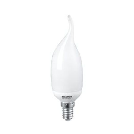 Image principale du produit Lampe Eco E14 Flamme coup de vent 9W 827 Sylvania code 0031494