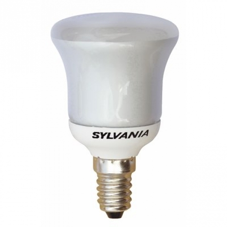 Image principale du produit Ampoule Eco E14 R63 9W blanc chaud MiniLynx SYLVANIA