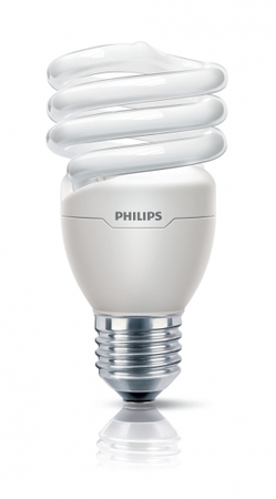 Image principale du produit Ampoule Eco E14 12W Blanc chaud Philips Tornado