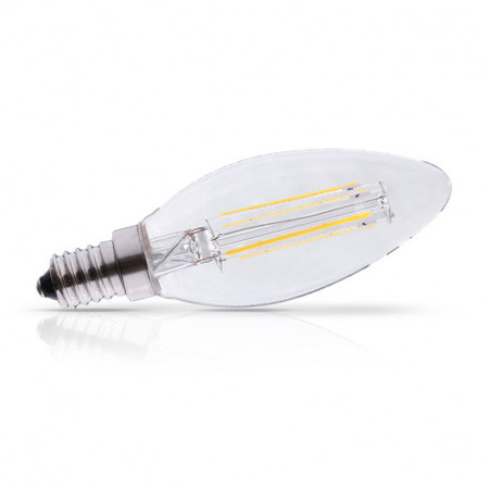 Image principale du produit AMPOULE LED E14 FILAMENT FLAMME 4W 495 LM DIMMABLE 2700°K