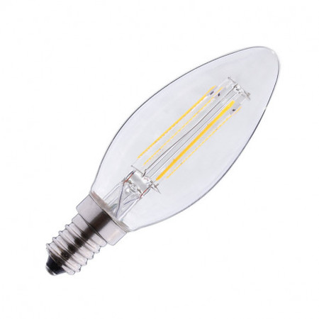 Image secondaire du produit AMPOULE LED E14 FILAMENT FLAMME 4W 495 LM DIMMABLE 2700°K