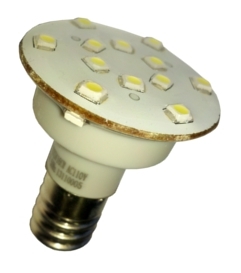 Image principale du produit Ampoule led E14 60V 16 led pour équipement forain Blanc