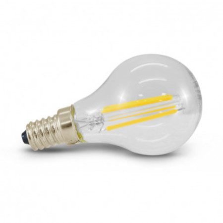 Image principale du produit Ampoule led E14 sphérique 4W dimmable 2700K