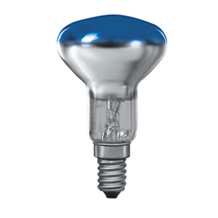 Image principale du produit Ampoule E14 R50 40W Bleu