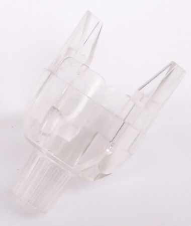 Image principale du produit Capuchon transparent clipsable pour sortie libre avec isolateur et serre cable