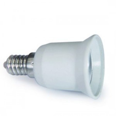 Image principale du produit Adaptateur E14  petit culot vis vers E27 culot à vis standard