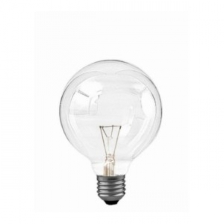 Image principale du produit Ampoule globe clair 95mm E27 60W 230V