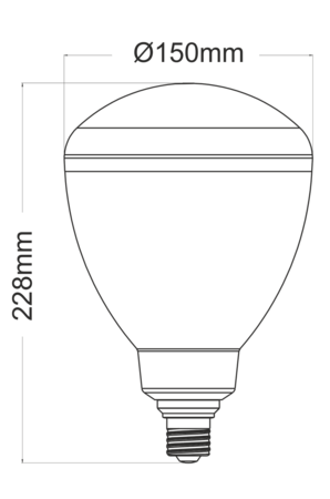 Image secondaire du produit Ampoule Beneito Faure Cup Led E27 45W 100° 5000K