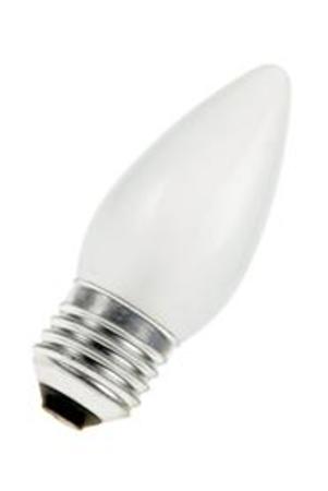 Image principale du produit lampe E27 flamme 240V 25W dépolie