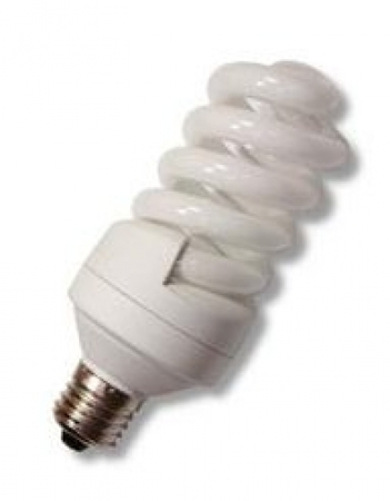 Image principale du produit Ampoule Eco E27 30W Blanc lumière du jour 5400K spectre complet