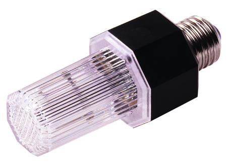 Image principale du produit Ampoule stroboscope E27 230V 5W 1 à 3 flash par secondes