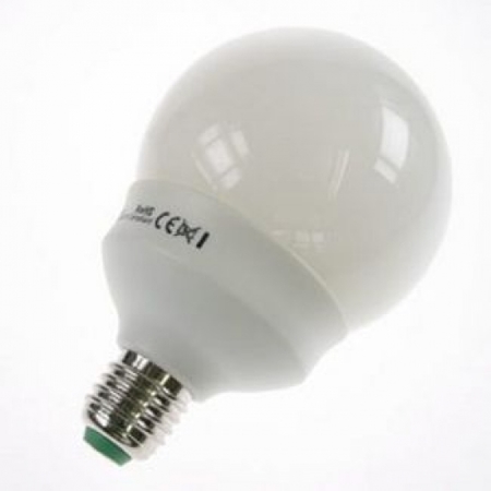 Image principale du produit Ampoule Eco E27 20W Globe Blanc chaud