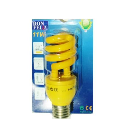 Image principale du produit Ampoule Eco E27 11W jaune