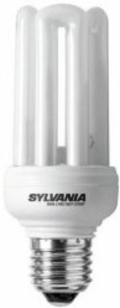 Image principale du produit Ampoule Eco E27 20W 827 Blanc chaud Sylvania Minilynx fast start