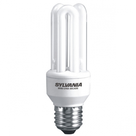 Image principale du produit Ampoule Eco E27 9W Blanc chaud Fast start code 0031025