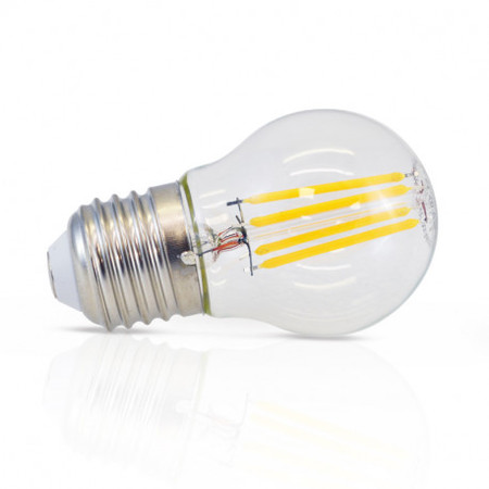 Image principale du produit Ampoule LED E27 G45 Filament 4W Dimmable 2700°K