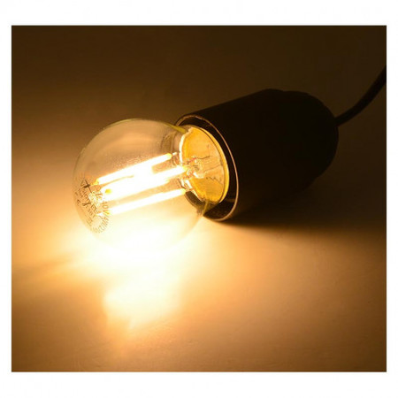 Image secondaire du produit Ampoule LED E27 G45 Filament 4W Dimmable 2700°K