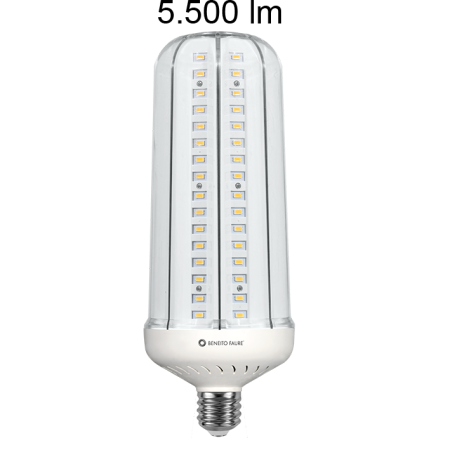 Image principale du produit Ampoule Led Beneito et Faure E27 45W 5500 lumens