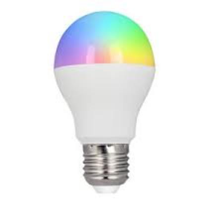 Image principale du produit Ampoule led E27 6W RGBW+Blanc chaud 4 zones CCT
